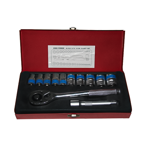 12pcs 빠른 래칫 핸들 소켓 세트 (1/2 